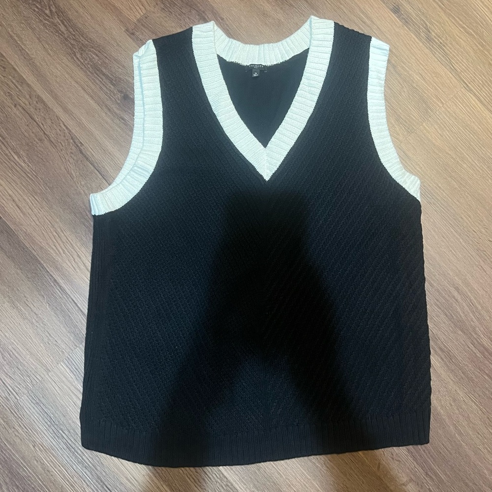 Talbots Sweater Vest Womens 1x